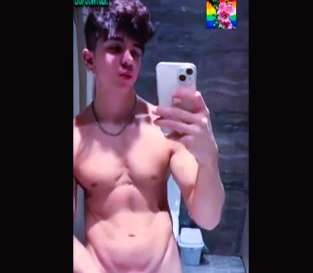 Sexy boy have douche